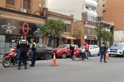 Ensayaron los operativos de la Ley Antimotochorros