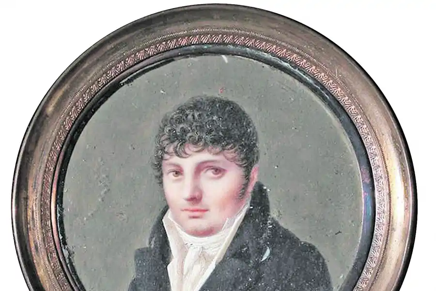 Pequeña pintura que pudo habérsela hecho cuando estudió en España, entre 1786 y 1793.