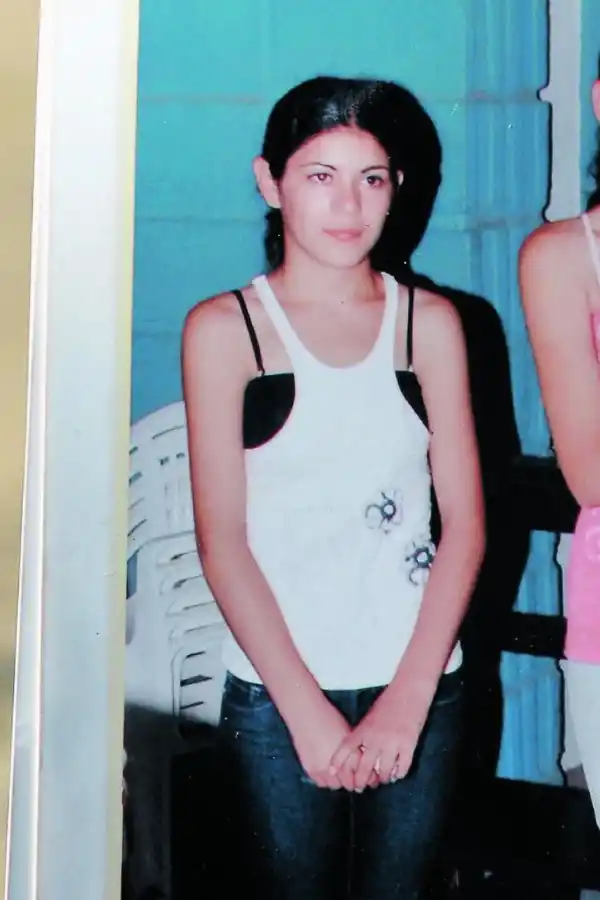 LA JOVEN VÍCTIMA. Cecilia Brito tenía 18 años cuando fue brutalmente asesinada. 