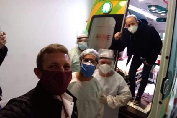 Martín Insaurralde recibió el alta médica tras 12 días de internación por coronavirus