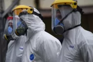 El simulacro en el hospital: triaje de los “pacientes”