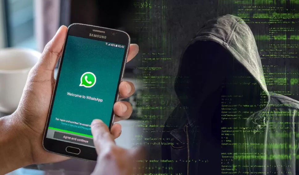 ROBADA. El usuario se entera de que le robaron la cuenta cuando intenta acceder a WhatsApp. 