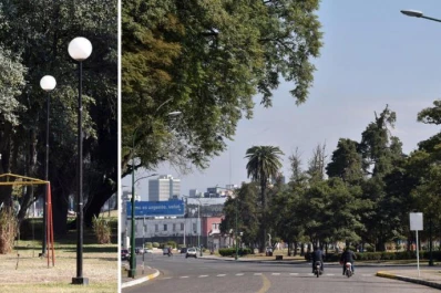 En las noches de primavera, el parque tendrá otra luz
