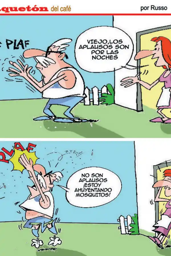 La cuarentena, en las viñetas de Chaquetón de café