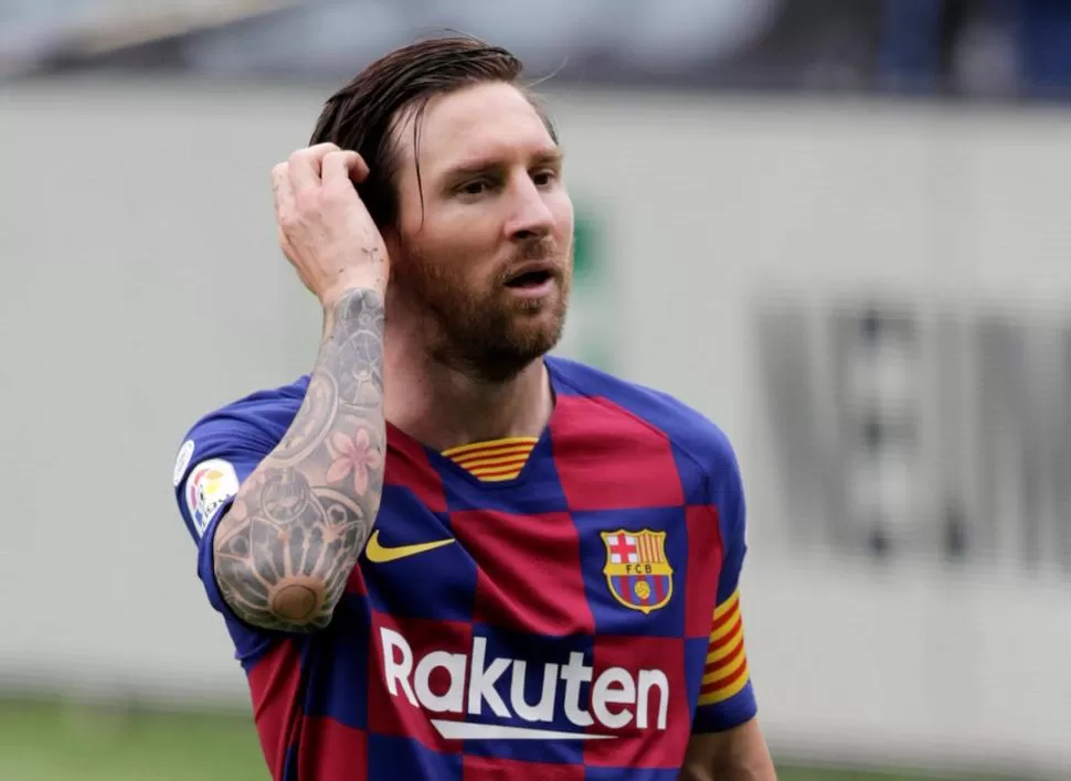 CUESTA MÁS DE LO ESPERADO. Messi necesita un gol para llegar a los 700, pero dejó pasar chances para alcanzar esa cifra.  