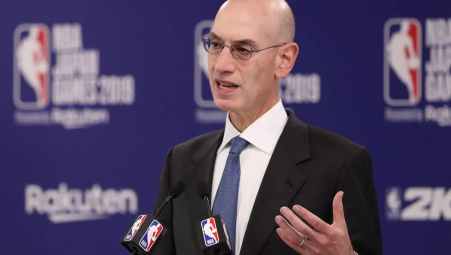 Adam Silver, comisionado de la NBA, señaló que no hay un plan sin que haya riesgos. (FOTO TOMADA DE NBA.COM)