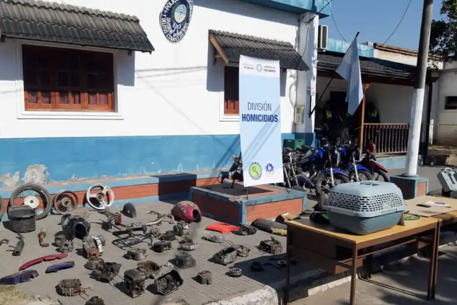 RESULTADOS. Los secuestros fueron exhibidos en la división Homicidios. 