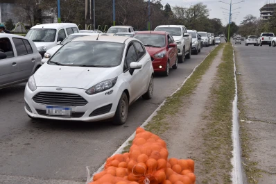 Avenida Belgrano: por un corte de energía dejaron de funcionar los semáforos