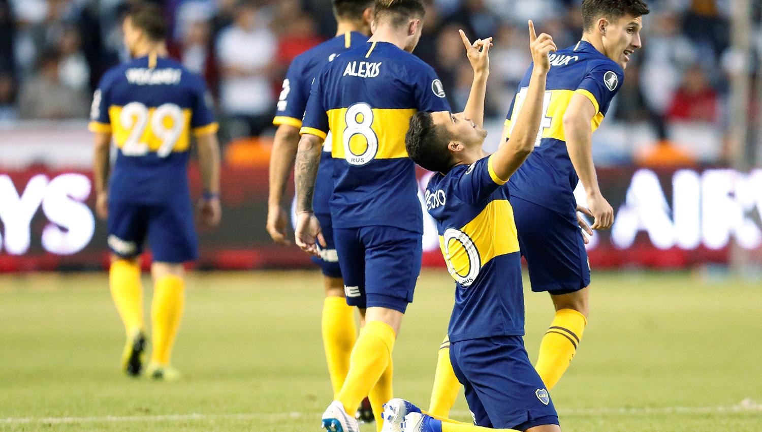 Emanuel Reynoso (foto) llegó a Boca en 2018 y convirtió 5 goles en 66 partidos. (ARCHIVO)