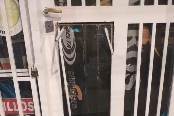 Desvalijaron un local a pocos metros de la plazoleta Dorrego