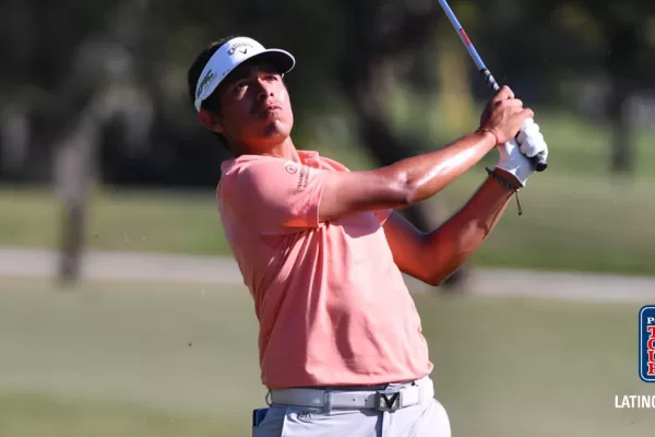 Augusto Núñez se ubica séptimo en el Colorado Championship de golf