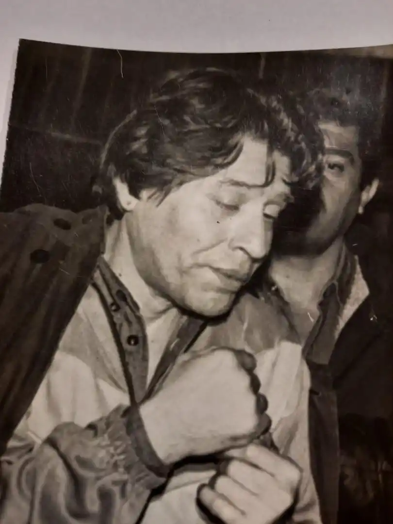 CLAVE. La carta hecha con letras cortadas de revistas de Scarone.