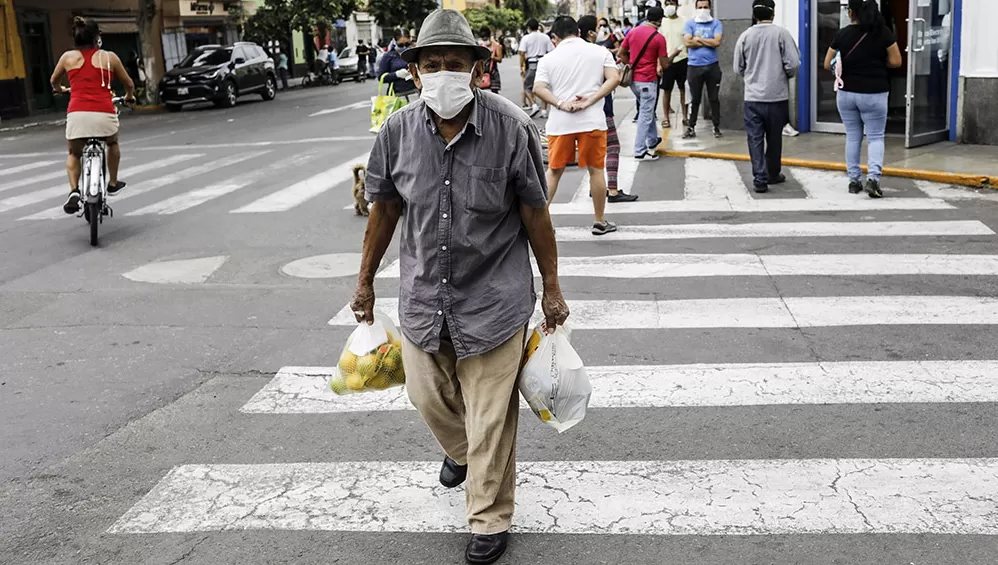 PERÚ. Uno de los países latinoamericanos más afectados por el coronavirus. Foto Télam