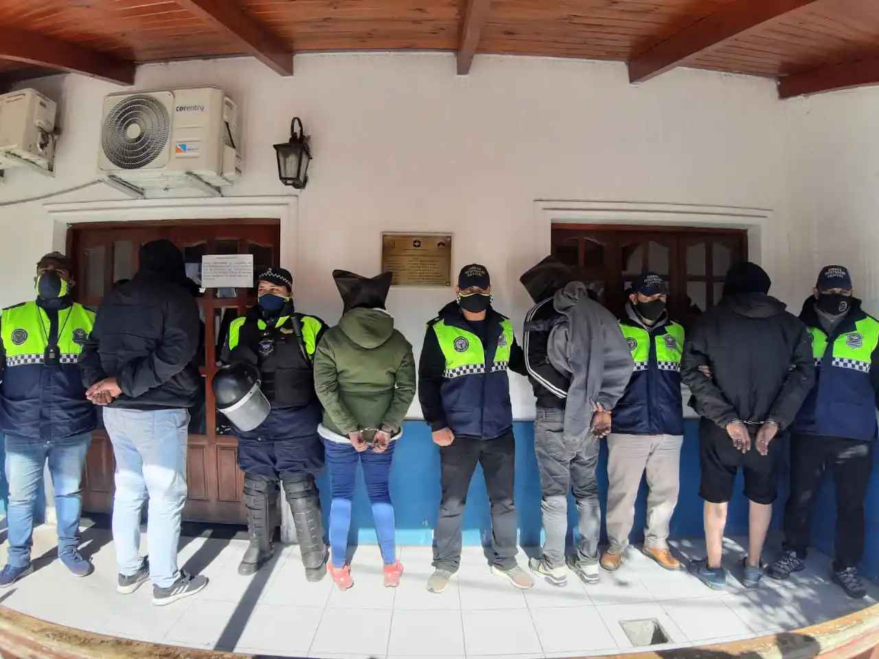 DETENIDOS. Sospechosos por el caso 