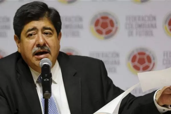 La Federación Colombiana de Fútbol fue multada por U$S 4.6 millones