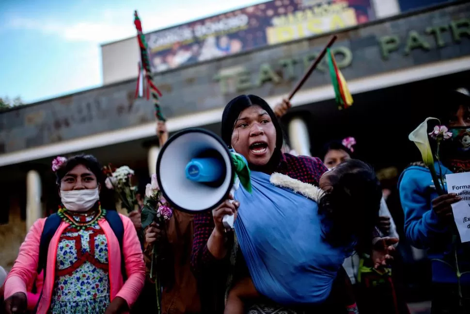INDIGNACIÓN. Repudios por la violación a una niña del pueblo Embera. 