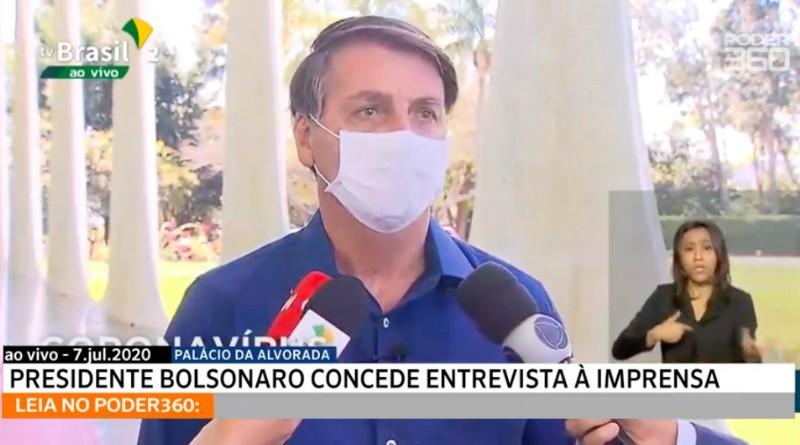 Bolsonaro confirmó que dio positivo de coronavirus