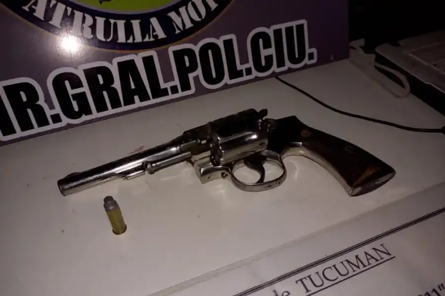 El arma de los delincuentes