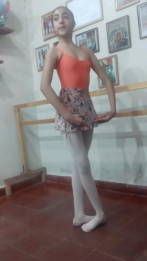 Una niña amaicheña que no quería bailar folclore
