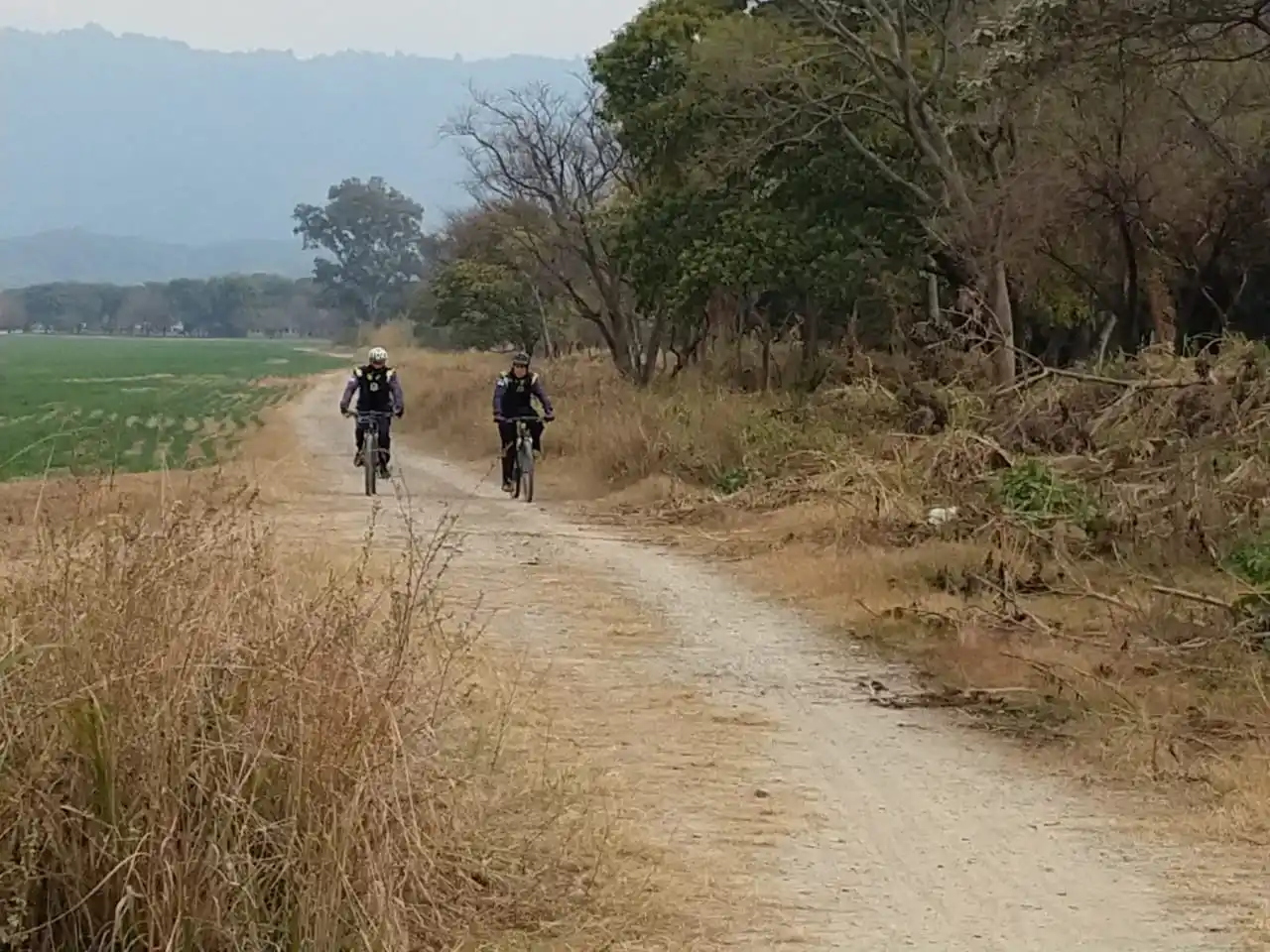 Delinearon un circuito seguro para los bikers en Yerba Buena