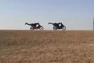 En Las Cejas, usan la ruta para correr “picadas”