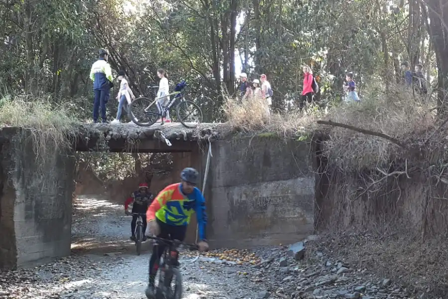Delinearon un circuito seguro para los bikers en Yerba Buena