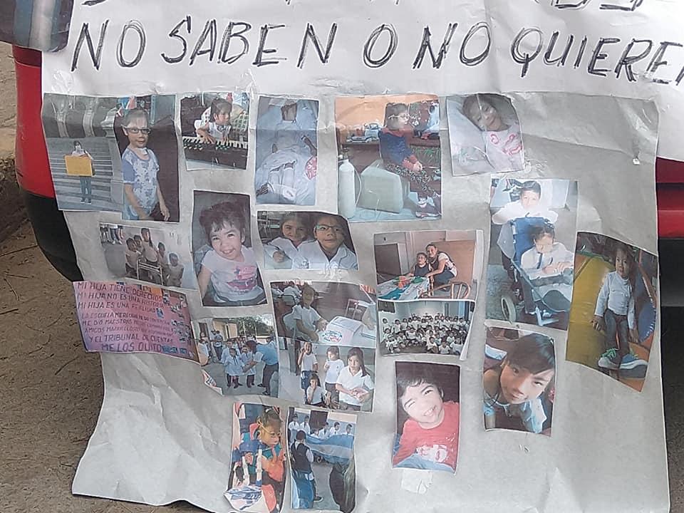 Pasó seis días frente a la casa de Manzur para exigir que el Estado cubra el tratamiento de su hija