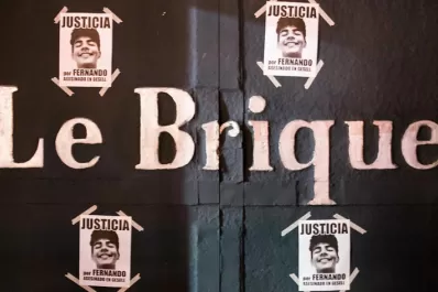 Confirman que la huella marcada en la cara de Fernando Báez Sosa es de la zapatilla de Thomsen