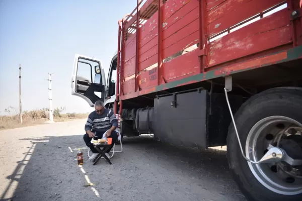 El camionero que quería entrar a Medinas fue puesto en cuarentena