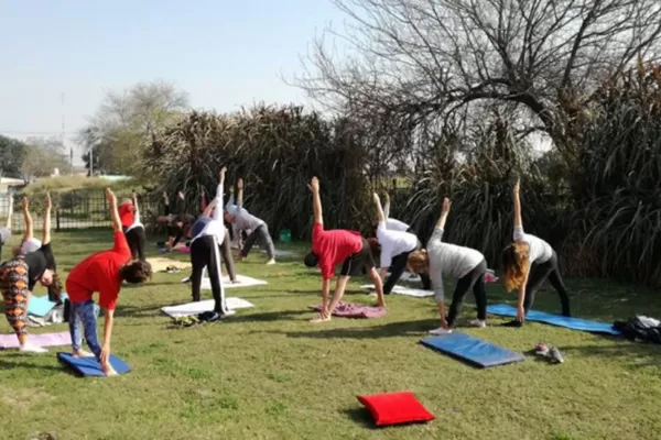 Clases gratuitas de yoga: se dictan en la Casa del Bicentenario