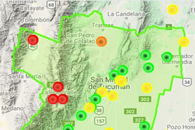 El frío golpeó, pero aún no dejó daños de importancia