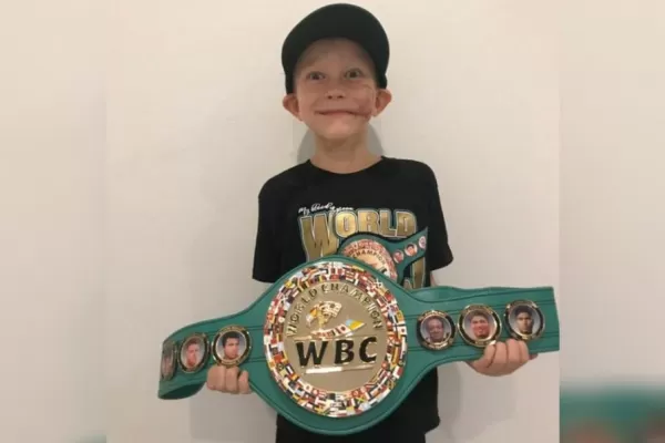 Un campeón mundial de seis años
