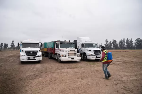 Desde hoy, todos los camioneros son sometidos a un control sanitario en Concepción