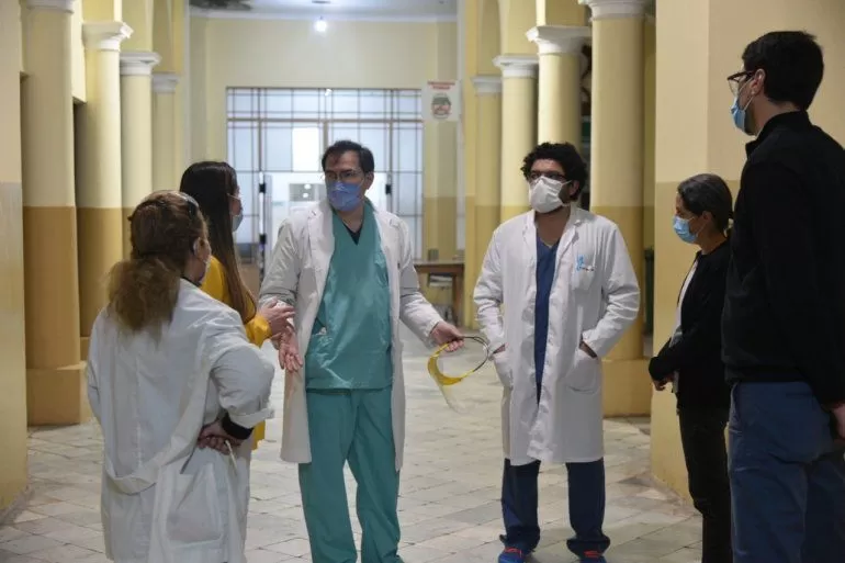 Médicos cordobeses llegaron a Jujuy para ayudar en la pandemia 