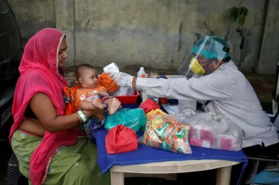 Coronavirus: India superó su récord diario con más de 45.000 casos y 1.129 muertes