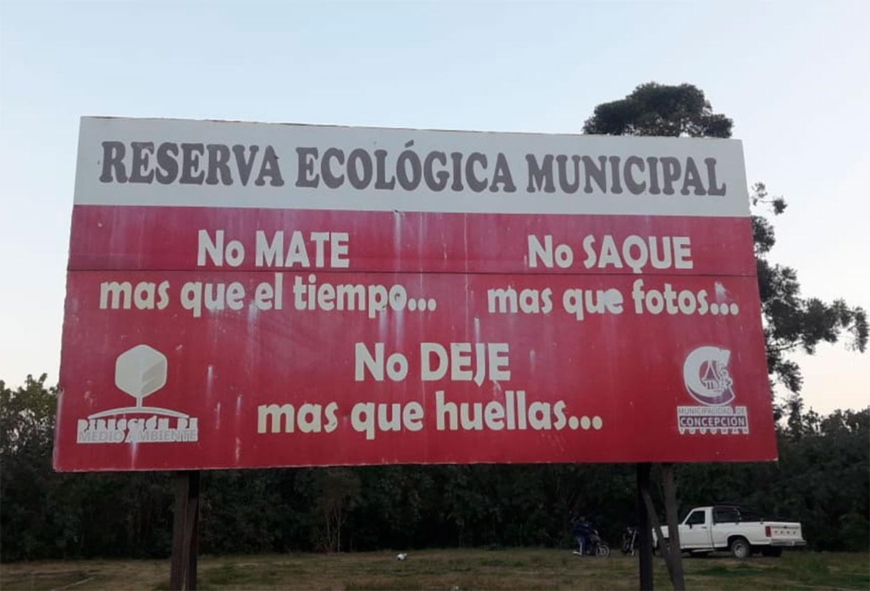 Denuncian que una reserva ecológica en Concepción está siendo depredada