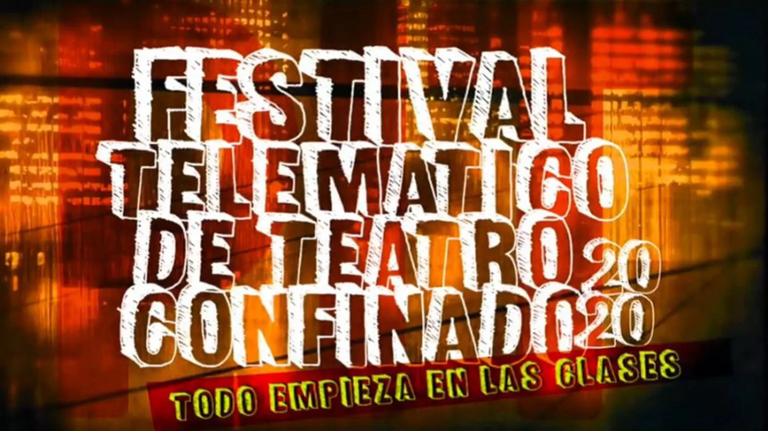 Festival: teatro confinado