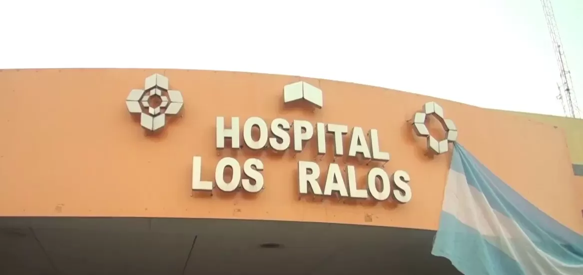 AISLADO. El paciente fue aislado en el hospital de Los Ralos. Foto: Comunicación Pública