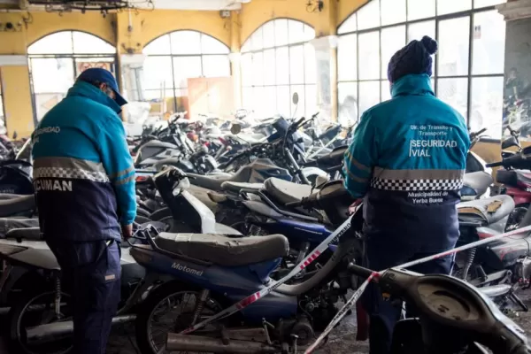 Yerba Buena desguazará las motos que no fueron retiradas