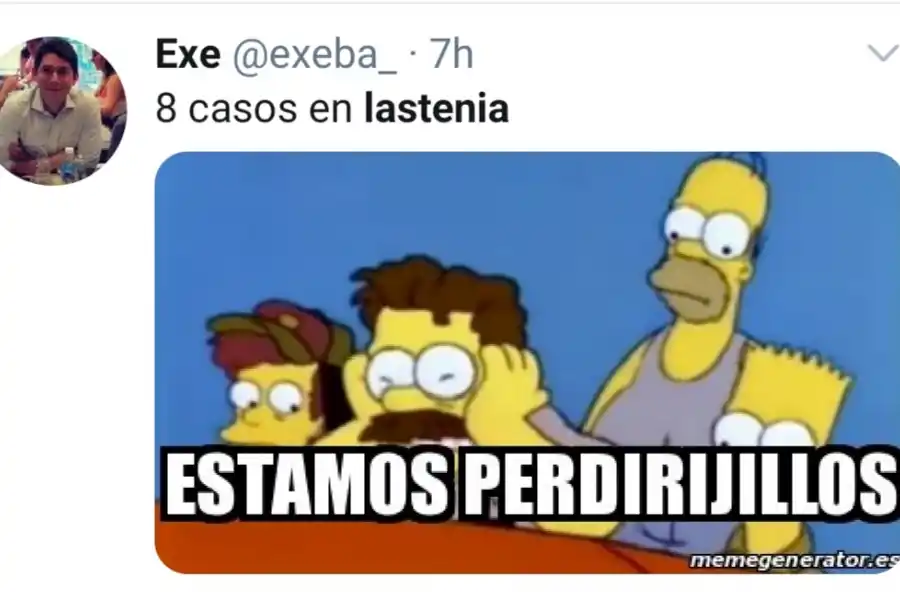 Mirá los memes que se viralizaron en las redes por Lastenia