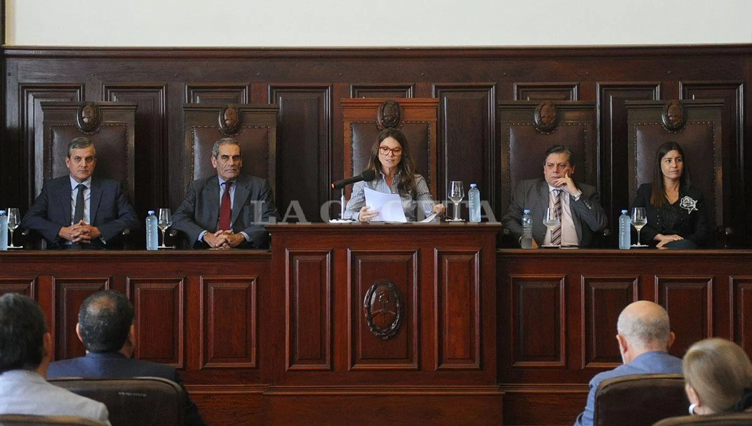 DESIGNACIÓN. Lucila Bercovich, hija de la presidenta de la Corte Suprema de Justicia de Tucumán, Claudia Sbdar, se desempeñará como relatora del vocal supremo Daniel Posse.