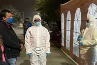 Habilitaron una carpa para dejar objetos para las familias aisladas en Lastenia