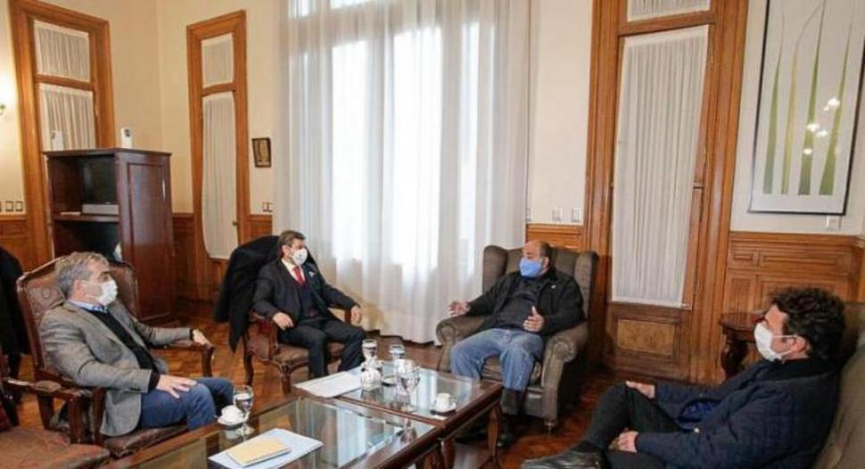 AUDIENCIA. Cano, Campero y Sánchez se reunieron el 3 con Manzur. 
