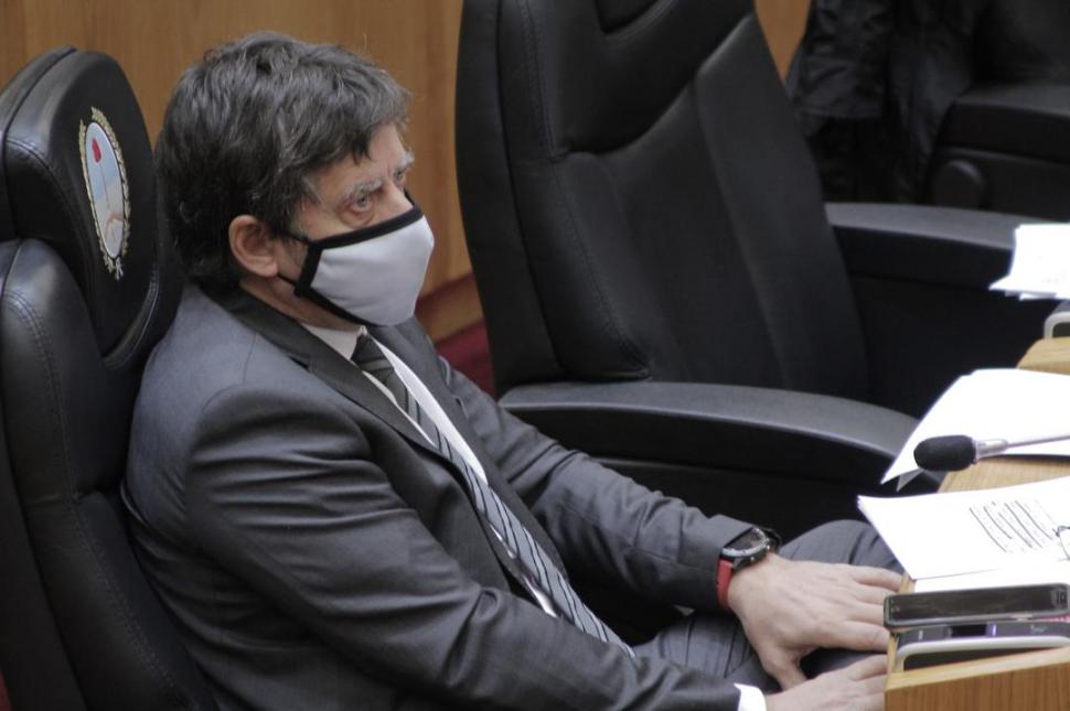 SESIÓN. El jueves, el titular de FR fue el gran defensor del macrismo.