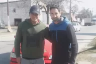 Un hincha de San Martín fue auxiliado por Lucchetti: se nota la calidad de persona