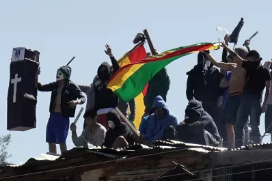 Presos se amotinaron en Bolivia por temor a contraer coronavirus