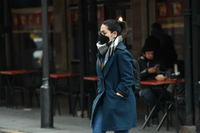 ¡No te olvides la bufanda! El martes estará frío en la ciudad