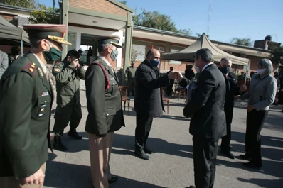 Manzur, en el acto por el 82° aniversario de Gendarmería: están a la par de la gente en plena pandemia