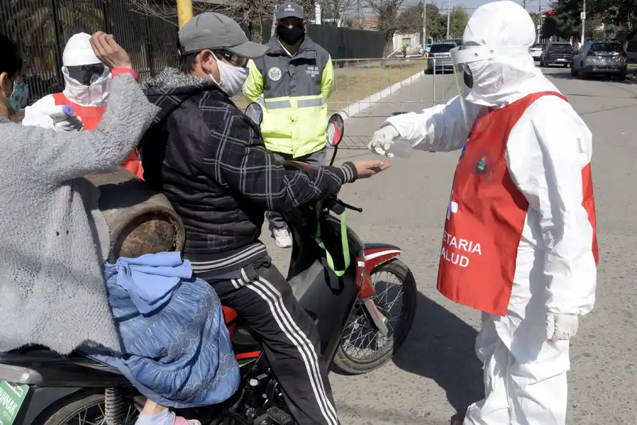 EN PLENA TAREA. Se ha desplegado la Búsqueda Activa de Febriles. 