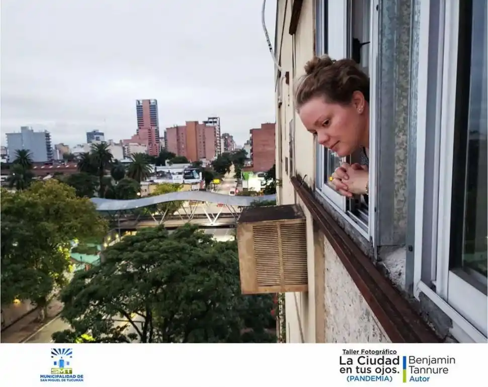 BENJAMÍN TANNURÉ. El mundo exterior, accesible desde una ventana.